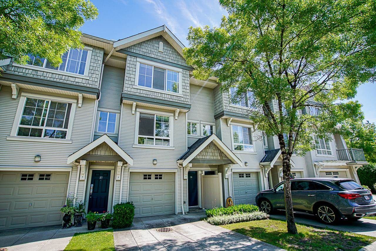 Main Photo: 26 2978 WHISPER Way in Coquitlam: Westwood Plateau Townhouse for sale in "WHISPER RIDGE" : MLS®# R2594115