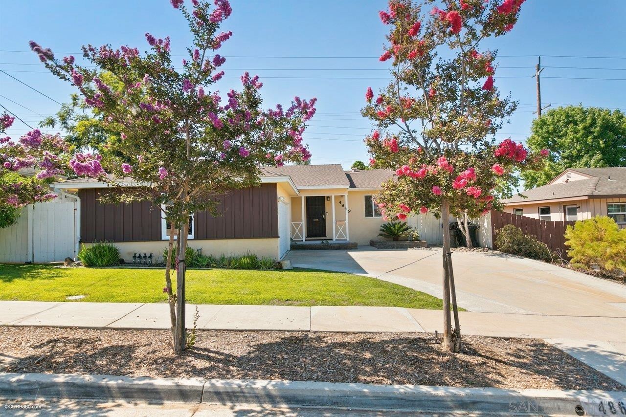 Main Photo: SAN DIEGO House for sale : 3 bedrooms : 4869 Glacier Ave