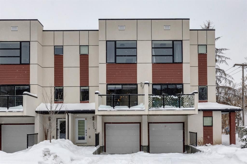 Main Photo: 620 2 Street NE in Calgary: Crescent Heights Row/Townhouse for sale : MLS®# A2046293