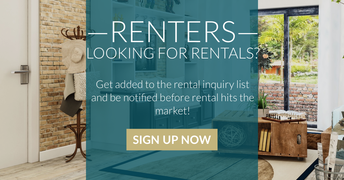 Renters looking for Rentals!