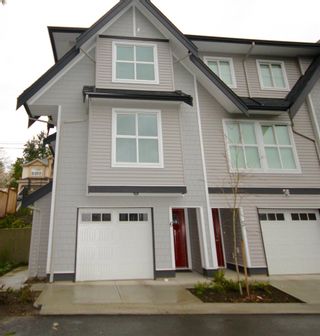 Photo 1: 6 14450 68 Avenue in Surrey: East Newton Townhouse for sale in "SPRING HEIGHTS" : MLS®# R2151954