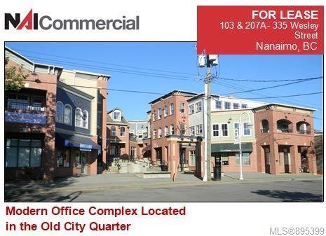 Main Photo: 103 335 Wesley St in Nanaimo: Na Old City Office for lease : MLS®# 895399