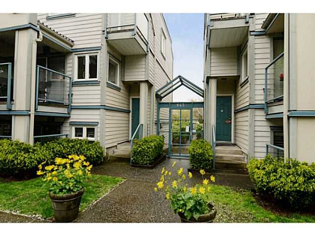 Main Photo: 213 643 W 7TH Avenue in Vancouver: Fairview VW Townhouse for sale in "THE COURTYARDS" (Vancouver West)  : MLS®# V1059098