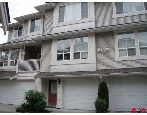 Main Photo: 60 14952 58TH Avenue in Surrey: Sullivan Station Townhouse for sale in "HIGHBRAE" : MLS®# F2728982
