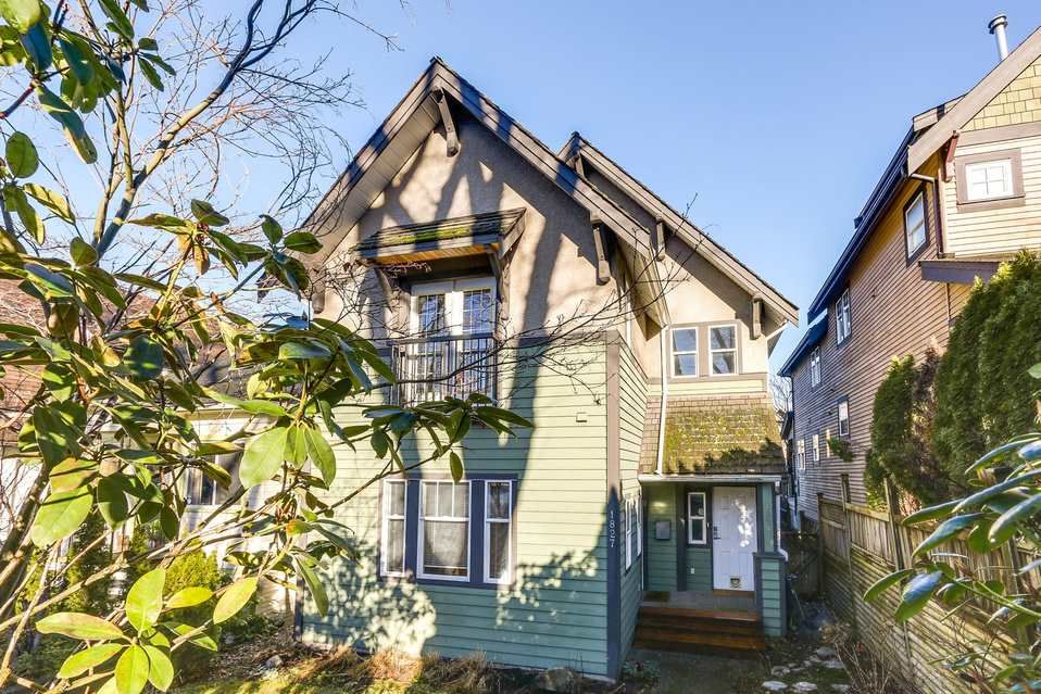 Main Photo: 1827 E 7th Ave. in Vancouver: Grandview VE 1/2 Duplex for sale (Vancouver East)  : MLS®# R2133768