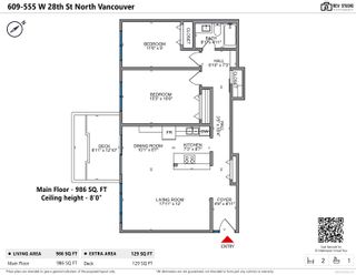 Photo 23: 609 555 W 28TH Street in North Vancouver: Upper Lonsdale Condo for sale : MLS®# R2864821