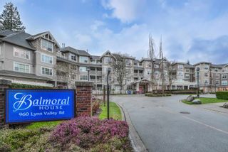 Photo 1: 109 960 LYNN VALLEY Road in North Vancouver: Lynn Valley Condo for sale in "Balmoral House" : MLS®# R2772028