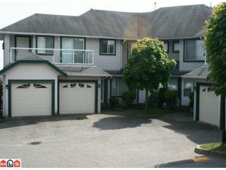 Photo 1: 104 3160 TOWNLINE Road in Abbotsford: Abbotsford West Townhouse for sale : MLS®# F1022227
