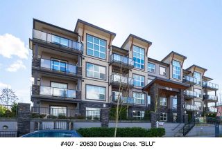 Photo 1: 407 20630 DOUGLAS Crescent in Langley: Langley City Condo for sale in "BLU" : MLS®# R2049078