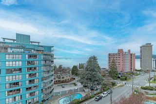 Photo 2: 801 2167 BELLEVUE Avenue in West Vancouver: Dundarave Condo for sale in "The Vandemar West" : MLS®# R2749778