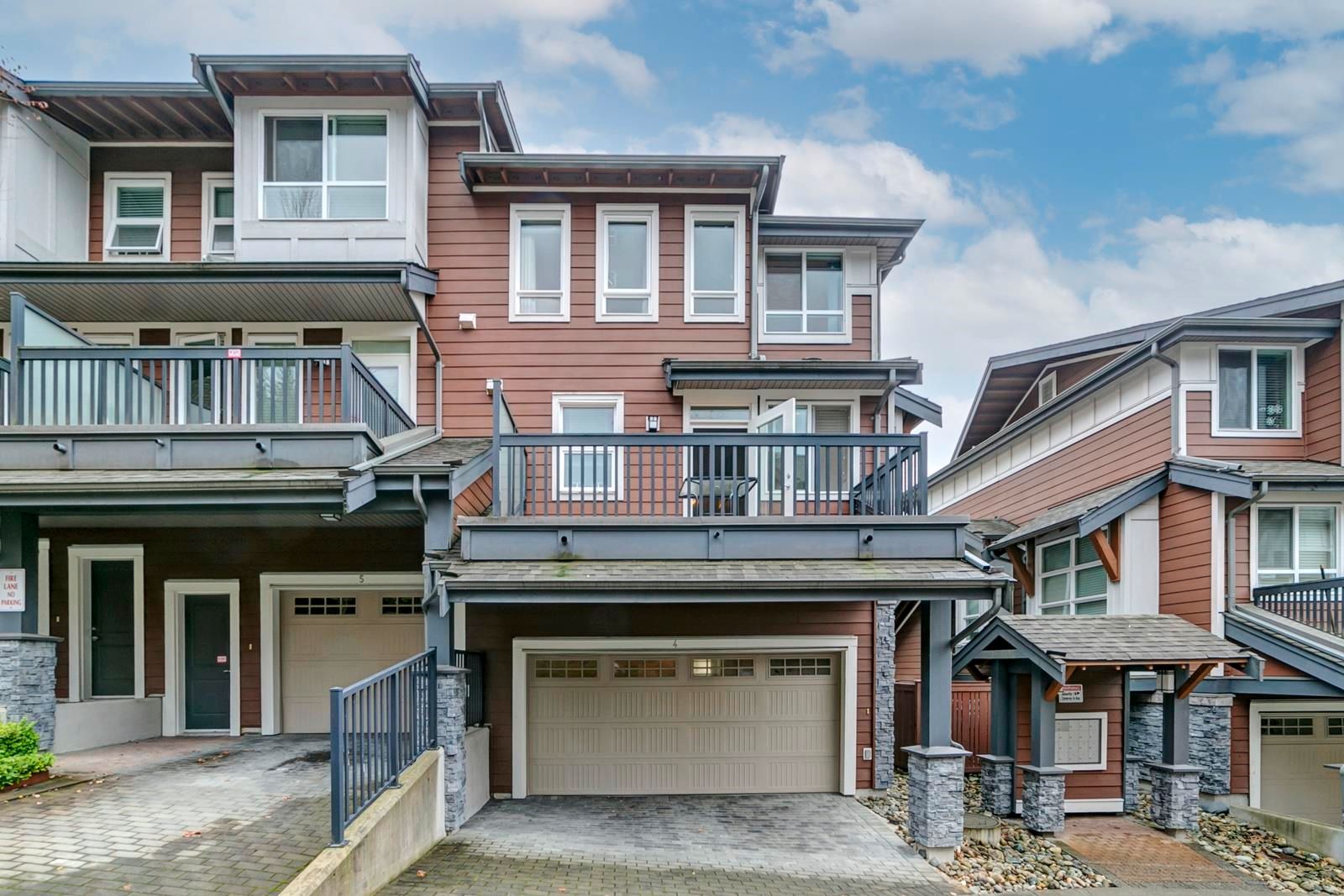 Main Photo: 4 1349 HAMES Crescent in Coquitlam: Burke Mountain Townhouse for sale in "Northbrook West" : MLS®# R2628652