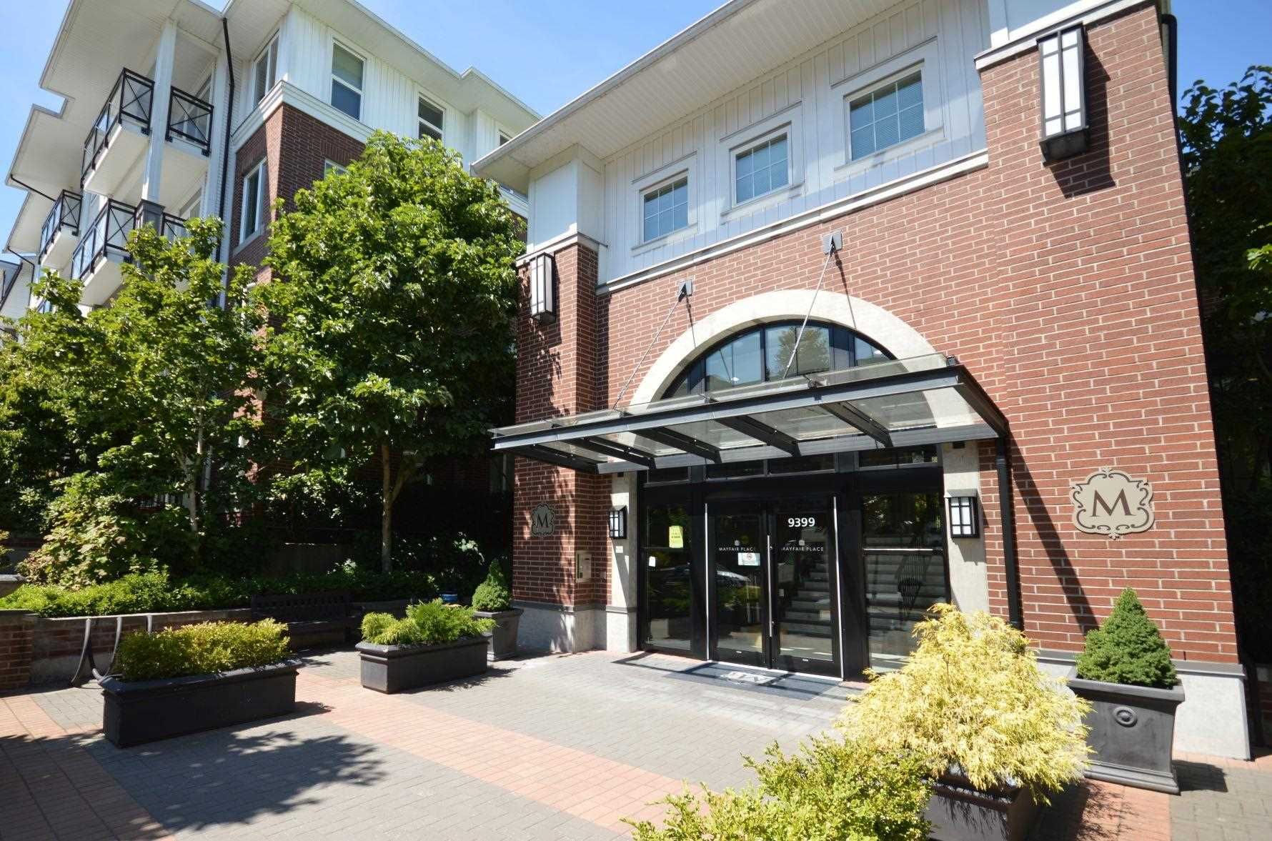 Main Photo: 321 9399 ODLIN Road in Richmond: West Cambie Condo for sale in "MAYFAIR PLACE" : MLS®# R2603798