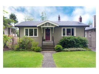Photo 1: 5007 ANGUS Drive in Vancouver: Quilchena House for sale (Vancouver West)  : MLS®# V851334