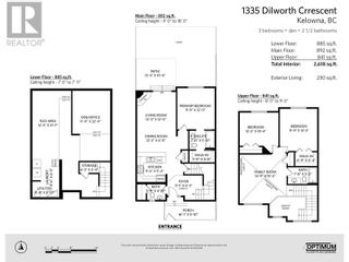 Photo 34: 1335 Dilworth Crescent S Unit# 3 in Kelowna: Condo for sale : MLS®# 10287228