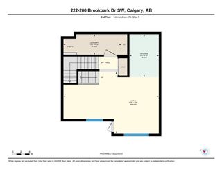 Photo 21: 222 200 Brookpark Drive SW in Calgary: Braeside Row/Townhouse for sale : MLS®# A1214000