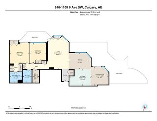 Photo 3: 910 1108 6 Avenue SW in Calgary: Downtown West End Apartment for sale : MLS®# A2094549
