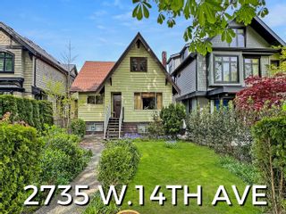 Photo 1: 2735 W 14TH Avenue in Vancouver: Kitsilano House for sale (Vancouver West)  : MLS®# R2877433