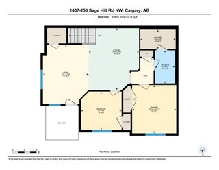 Photo 28: 1407 250 Sage Valley Road NW in Calgary: Sage Hill Row/Townhouse for sale : MLS®# A2054662