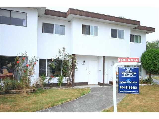 Main Photo: 21466 MAYO PL in Maple Ridge: West Central Condo for sale : MLS®# V1050600