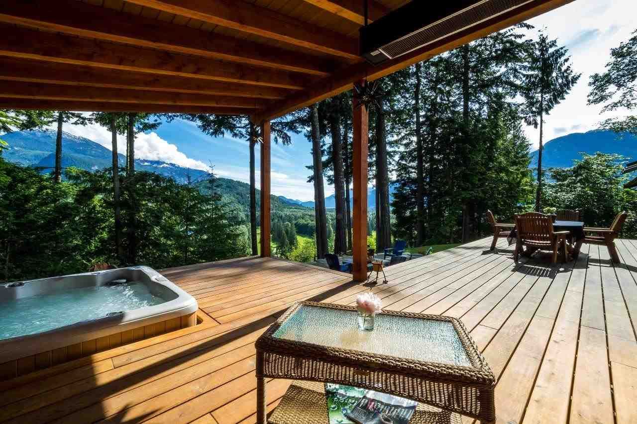 Expansive Deck with the best view in town! Heated   and lit!