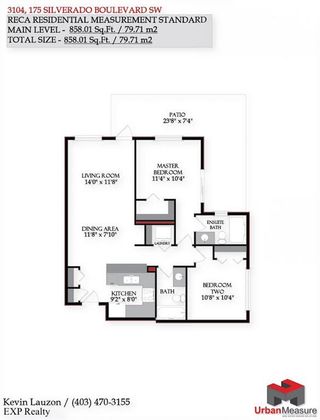 Photo 32: 3104 175 Silverado Boulevard SW in Calgary: Silverado Apartment for sale : MLS®# A2080660