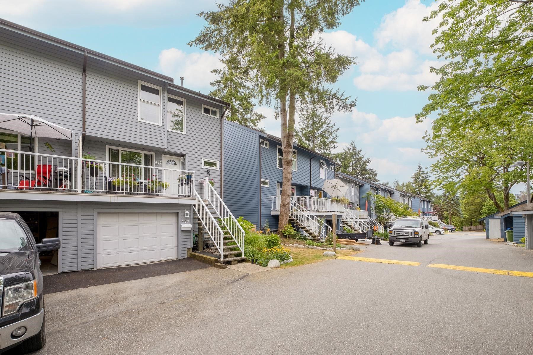Main Photo: 457 CARLSEN Place in Port Moody: North Shore Pt Moody Townhouse for sale in "EAGLE POINT" : MLS®# R2715387