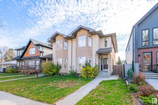 Photo 1: 8713 83 Avenue in Edmonton: Zone 18 House Half Duplex for sale : MLS®# E4381766