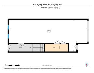 Photo 31: 103 Legacy View SE in Calgary: Legacy Row/Townhouse for sale : MLS®# A2038397