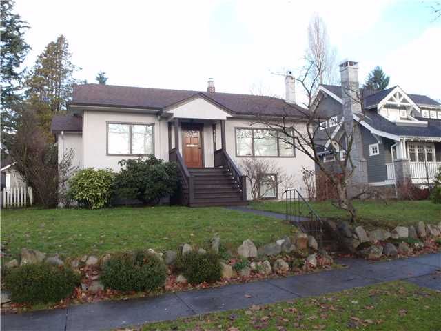 Main Photo: 3815 W 36 TH Avenue in VANCOUVER: Dunbar House for sale (Vancouver West)  : MLS®# V860844