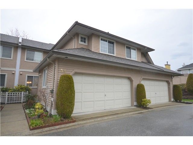 Main Photo: 58 2615 FORTRESS Drive in Port Coquitlam: Citadel PQ Townhouse for sale in "ORCHARD HILL" : MLS®# V1054893