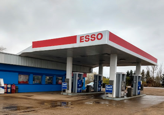 Photo 1: ESSO Gas station for sale Edmonton Alberta: Business with Property for sale