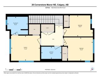 Photo 36: 26 Cornerstone Manor NE in Calgary: Cornerstone Row/Townhouse for sale : MLS®# A1189648