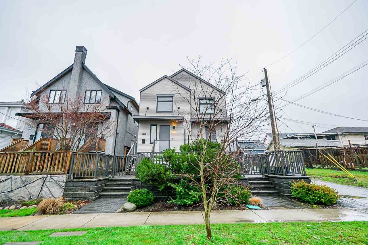 Main Photo: 4262 INVERNESS STREET in Vancouver: Knight 1/2 Duplex for sale (Vancouver East)  : MLS®# R2452908