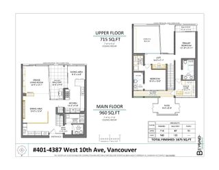 Photo 30: 401 4387 W 10TH Avenue in Vancouver: Point Grey Condo for sale in "ROAR ONE" (Vancouver West)  : MLS®# R2870264