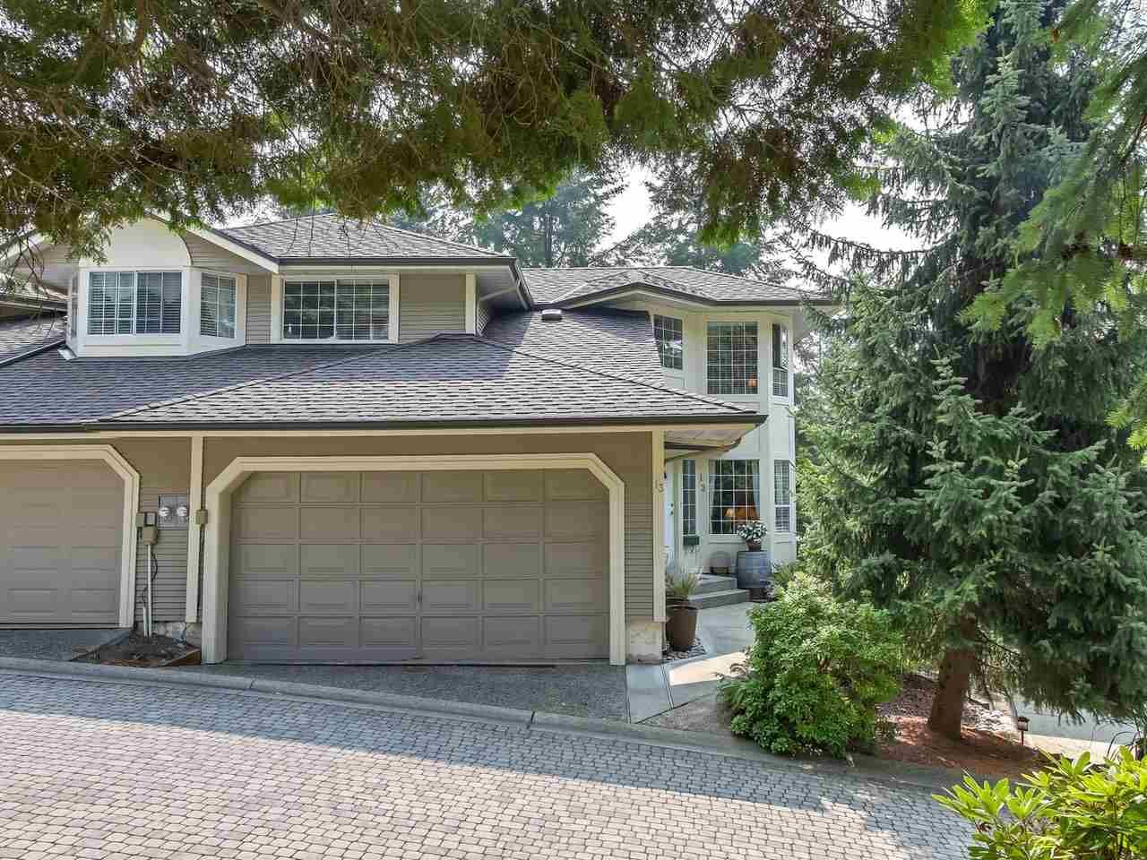 Main Photo: 13 101 PARKSIDE DRIVE in Port Moody: Heritage Mountain Townhouse for sale : MLS®# R2297667
