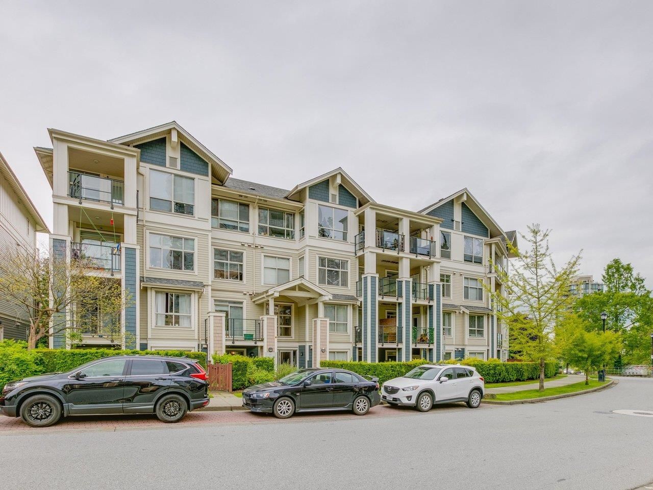 Main Photo: 107 275 ROSS Drive in New Westminster: Fraserview NW Condo for sale in "The Grove" : MLS®# R2714488