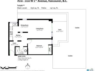 Photo 4: 210 2120 W 2ND Avenue in Vancouver: Kitsilano Condo for sale in "ARBUTUS PLACE" (Vancouver West)  : MLS®# R2625564