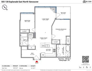 Photo 9: 503 138 E ESPLANADE in North Vancouver: Lower Lonsdale Condo for sale : MLS®# R2858331