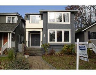 Photo 1: 3313 W 27TH Ave in Vancouver: Dunbar House for sale (Vancouver West)  : MLS®# V620038
