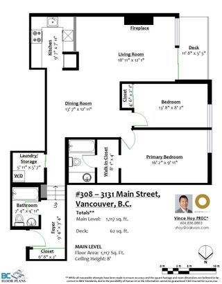 Photo 21: 308 3131 MAIN Street in Vancouver: Mount Pleasant VE Condo for sale in "Cartier Place" (Vancouver East)  : MLS®# R2722912