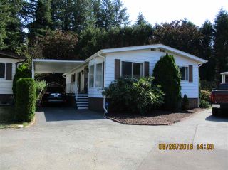 Photo 1: 57 2305 200 Street in Langley: Brookswood Langley Manufactured Home for sale in "CEDAR LANE" : MLS®# R2357125