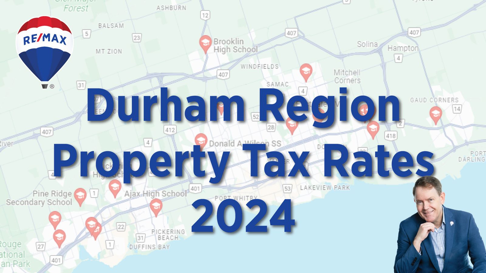 Durham Region Property Tax Rates - GTA and Ontario 2024