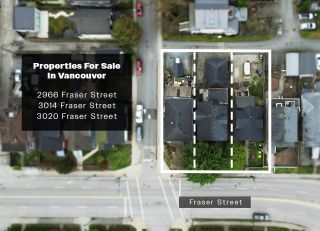 Photo 1: 2966 FRASER Street in Vancouver: Mount Pleasant VE House for sale (Vancouver East)  : MLS®# R2861745
