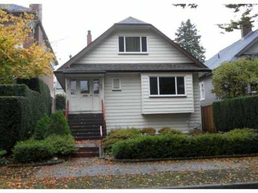 Main Photo: 1081 CYPRESS Street in Vancouver: Kitsilano House for sale (Vancouver West)  : MLS®# V919284