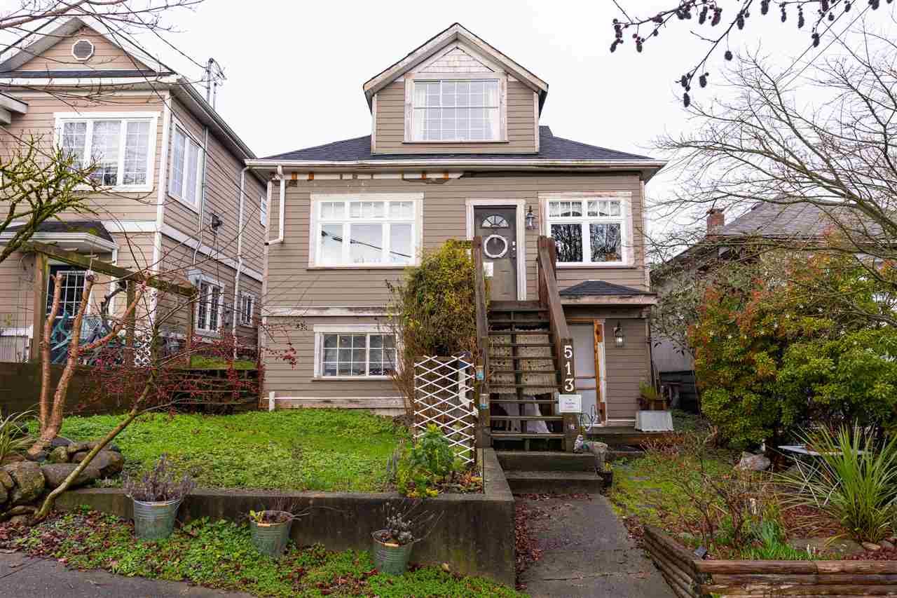 Main Photo: 513 MCDONALD STREET in New Westminster: The Heights NW House for sale : MLS®# R2539165