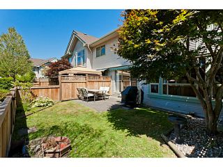Photo 1: # 58 1255 RIVERSIDE DR in Port Coquitlam: Riverwood Townhouse for sale in "RIVERWOOD GREEN" : MLS®# V1019194