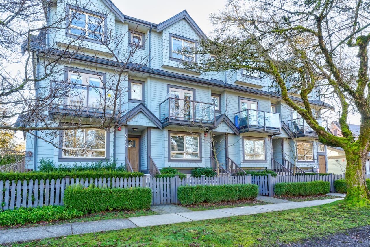 Main Photo: 6010 PRINCE EDWARD Street in Vancouver: Fraser VE Townhouse for sale in "Mcdonald Mews" (Vancouver East)  : MLS®# R2684916