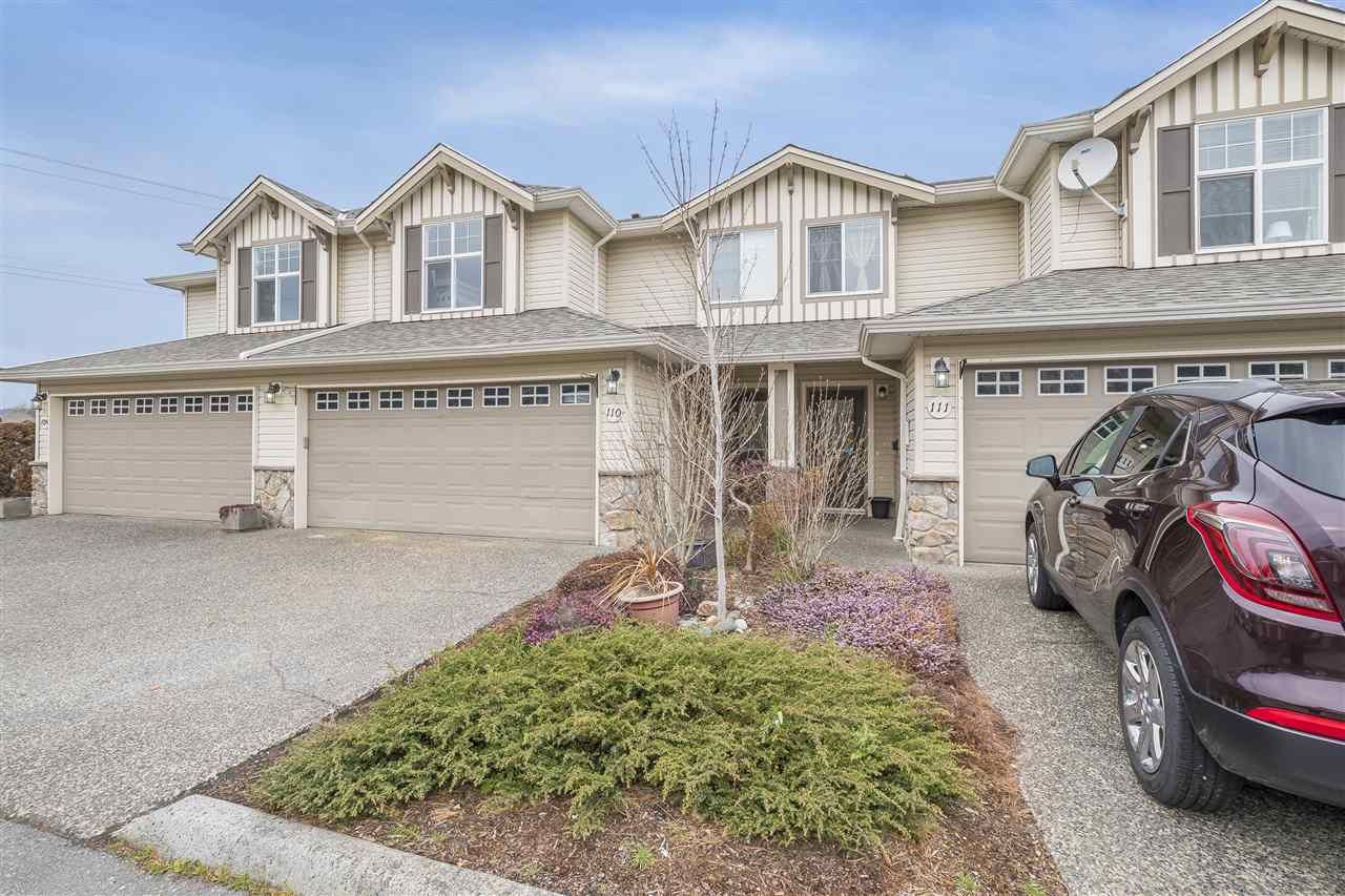 Main Photo: 110 6450 VEDDER ROAD in : Sardis East Vedder Rd Townhouse for sale : MLS®# R2356902