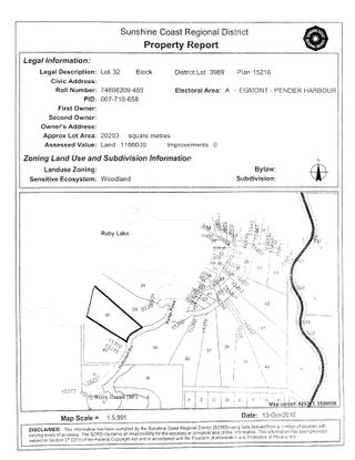 Photo 10: LOT 32 HALLOWELL Road in Pender Harbour: Pender Harbour Egmont Land for sale in "RUBY LAKE" (Sunshine Coast)  : MLS®# R2132619