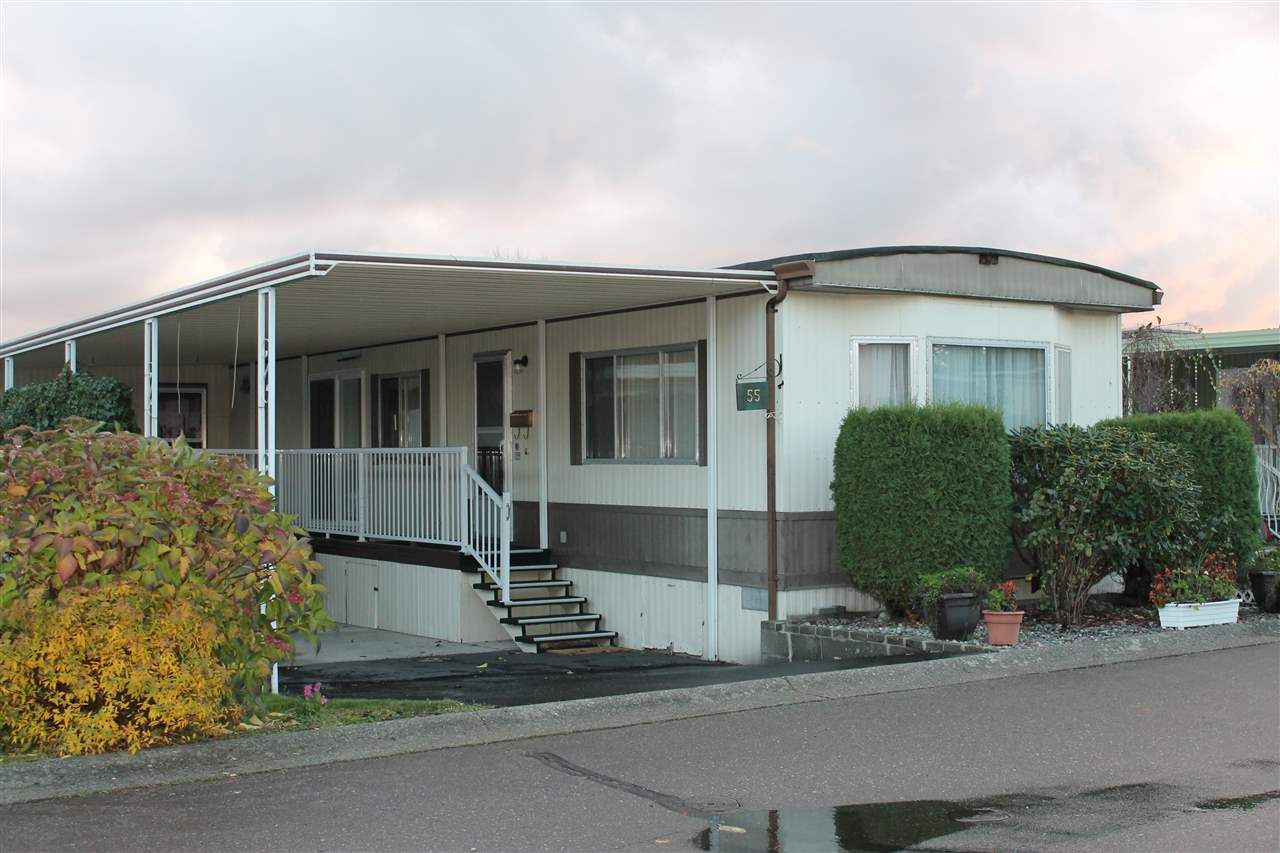 Main Photo: 55 2120 KING GEORGE Boulevard in Surrey: King George Corridor Manufactured Home for sale in "Five Oaks" (South Surrey White Rock)  : MLS®# R2015484